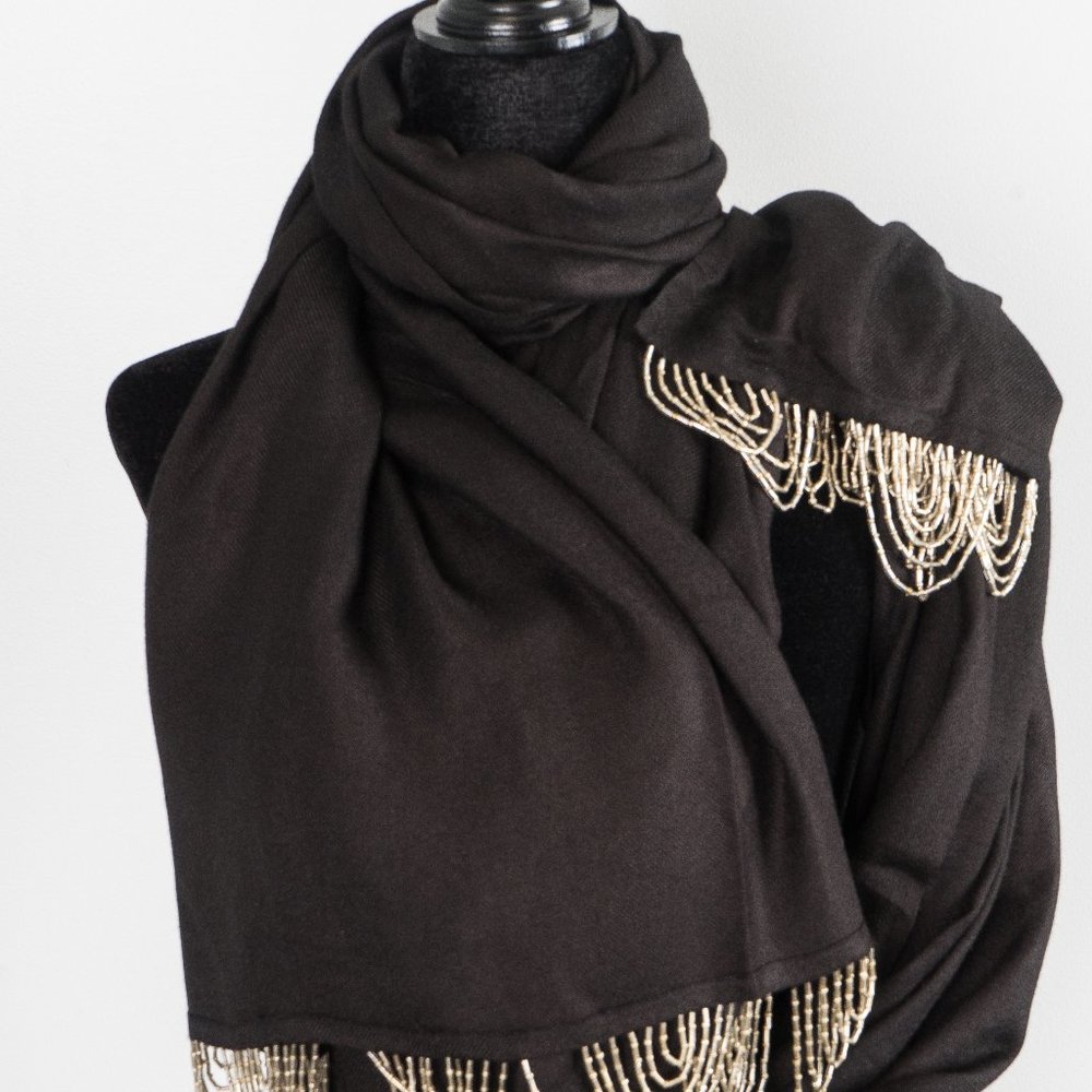 NWT Planet Beaded scarf - large - Picture 1 of 5